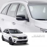 [TUON] KIA The New Sorento - TUON Black O/S mirror cover