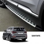 Боковые подножки TUIX - Hyundai Santa Fe TM (MOBIS)