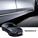 [TUIX] Hyundai Grandeur IG - TUIX Dark Chrome Sill Side Molding