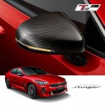 [TUON] KIA Stinger - TUON Real Carbon O/S mirror cover