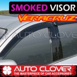 Дефлекторы боковых окон A100 (SMOKED) - Hyundai Veracruz (AUTO CLOVER)