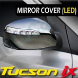 [KYOUNG DONG] Hyundai Tucson iX - Side Mirror Cover Chrome Molding Set LED Type (K-349)