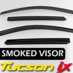 [KYOUNG DONG] Hyundai (New) Tucson iX - Smoked Window Visor Set (K-901-27)