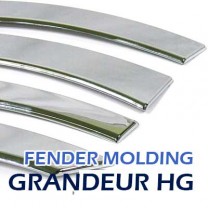 [AUTO CLOVER] Hyundai 5G Grandeur - Fender Chrome Molding Set (C605)