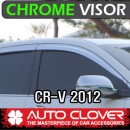 [AUTO CLOVER] Honda CR-V - Chrome Door Visor (C505)