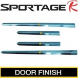 [KUMCHANG] KIA Sportage R -Door Finish Stainless Door Molding Set