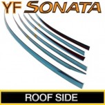 Боковой молдинг крыши (нерж.сталь) - Hyundai YF Sonata (KUMCHANG)