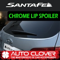 [AUTO CLOVER] Hyundai Santa Fe DM - Lip Spoiler Chrome Molding Set (C152)