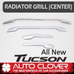 [AUTO CLOVER] Hyundai Tucson TL - Radiator Grill Cener Chrome Molding (C749)