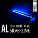 [DXSOAUTO] KIA All New K5 - AL Silverline LED Door Pocket Plate Set