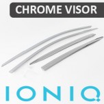 [KYOUNG DONG] Hyundai Ioniq - Chrome Window Visor Set (D-203)