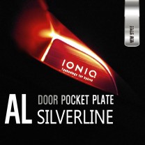 [DXSOAUTO] Hyundai Ioniq - AL Silverline LED Door Pocket Plate Set