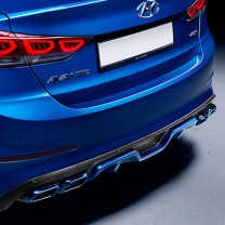Задний диффузор - Hyundai Avante AD (ADRO) 
