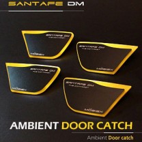 [MOBIEX] Hyundai Santa Fe DM - Ambient Sports LED Door Catch Plate