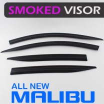 [AUTO CLOVER] Chevrolet All New Malibu - Smoked Door Visor Set (D744)