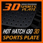 [DXSOAUTO] Hyundai i30 PD - 3D Sports Plate Circle Type Set