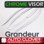 [AUTO CLOVER] Hyundai Grandeur iG - Chrome Door Visor Set (D695)