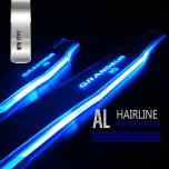 Накладки на пороги AL Hairline LED - Hyundai Grandeur iG (DXSOAUTO)