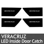 LED-вставки под ручки дверей Ver.2 - Hyundai Veracruz (LEDIST)