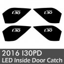 [LEDIST] Hyundai i30 PD - LED Inside Door Catch Plates Set Ver.2