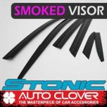 [AUTO CLOVER] KIA Stonic - Smoked Door Visor Set (D777)