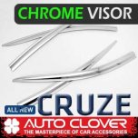 [AUTO CLOVER] Chevrolet Cruze 2017 - Chrome Door Visor Set (D698)