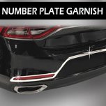 [AUTO CLOVER] Hyundai Grandeur iG - Chrome Number Plate Garnish (D895)