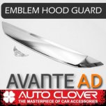 [AUTO CLOVER] Hyundai Avante AD - Emblem Hood Guard Chrome Molding (D979)