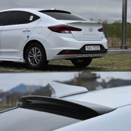 [ONZIGOO] Hyundai The New Avante AD - Rear Glass Wing Spoiler