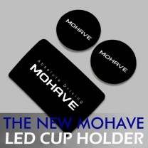Вставки для подстаканников и полочки консоли LED Ver.2 - KIA The New Mohave (LEDIST)