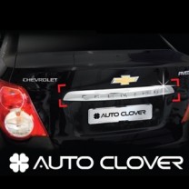 [AUTO CLOVER] Chevrolet Aveo - Trunk Chrome Molding (B745)