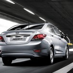[AUTO CLOVER] Hyundai New Accent - C Pillar Chrome Molding Set (B918)