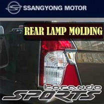[SSANGYONG] SsangYong Korando Sports - Rear Lamp Chrome Garnish Set