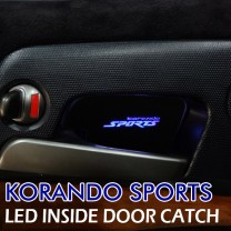 LED-вставки под ручки дверей Ver.2 - SsangYong Korando Sports (LEDIST)