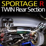 [JUN,B.L] KIA Sportage R - Twin Rear Section Muffler Set (JBL3D-20327)
