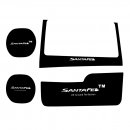 [LEDIST] Hyundai Santa Fe TM - LED Cup Holder & Console Plates Set Ver.2 (with charger)
