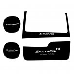 Вставки для подстаканников и полочки LED Ver.2 (для ЗУ) - Hyundai Santa Fe TM (LEDIST)