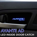 LED-вставки под ручки дверей Ver,2 - Hyundai Avante AD (LEDIST)