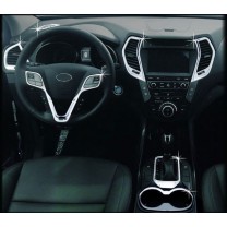 [AUTO CLOVER] Hyundai Santa Fe - Interior Chrome Molding Kit (C673)