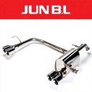 [JUN,B.L] KIA All New Morning JA - Twin Rear Section Muffler (JBLK-10JATR)