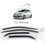 [KYOUNG DONG] KIA Morning 2017 - Smoked Window Visor Set (K-901-162)