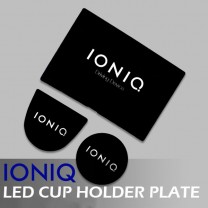 [LEDIST] Hyundai Ioniq - LED Cup Holder & Console Plates Set Ver.2