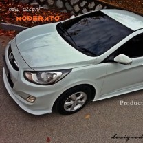 [ZIN] Hyundai New Accent - MODERATO Aeroparts Body Kit