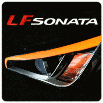 LED-модули ресничек фар - Hyundai LF Sonata (XLOOK)