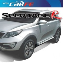 Боковые подножки GSC - KIA The New Sportage R (MOBIS)