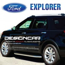 [DESIGNCAR] Ford Explorer​ - Trapezoid Pattern Side Running Boards Steps