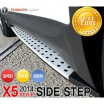 [TOMATO] Hyundai Santa Fe DM - NEW X5-Style Side Running Board Steps