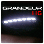 LED-модули ДХО в ПТФ - Hyundai 5G Grandeur HG (XLOOK)