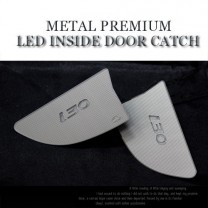 [CHANGE UP] Hyundai i30​ - Metal Premium LED Inside Door Catch Plates Set