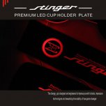 [CHANGE UP] KIA Stinger - LED Cup Holder & Console Plate